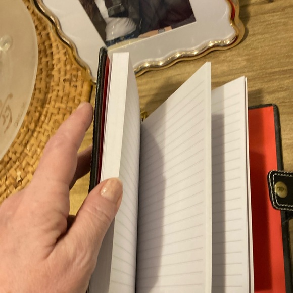 Sophisticated Black and Gold Quilted Notebook - Picture 8 of 10